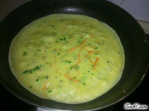 【鸡蛋葱花饼】