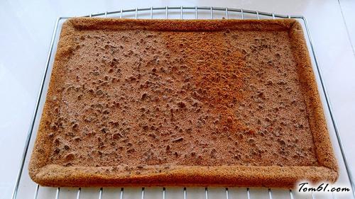 【可可杏仁蛋糕】