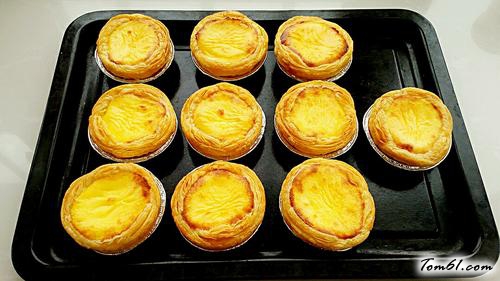 【全蛋蜜豆蛋挞】