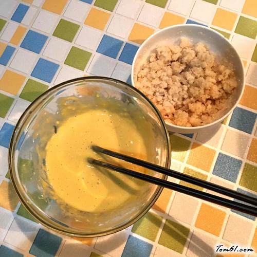 【豆渣鸡蛋饼】