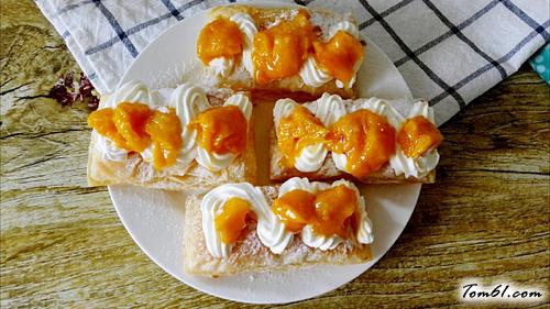 【芒果拿破仑起酥】