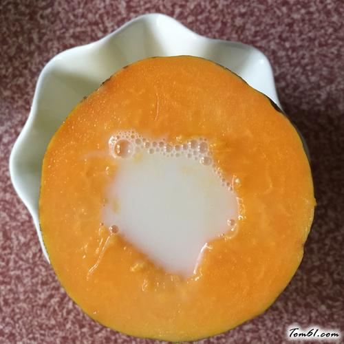 【木瓜椰汁冻】