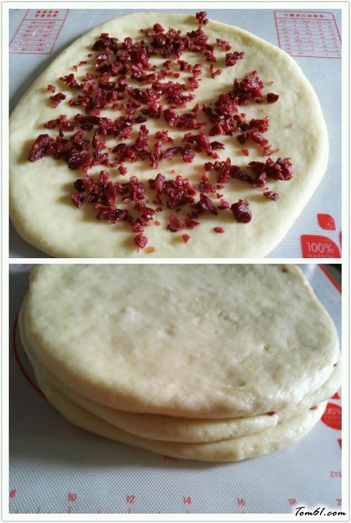 【蔓越莓手撕面包】