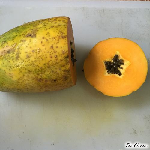 【木瓜椰汁冻】