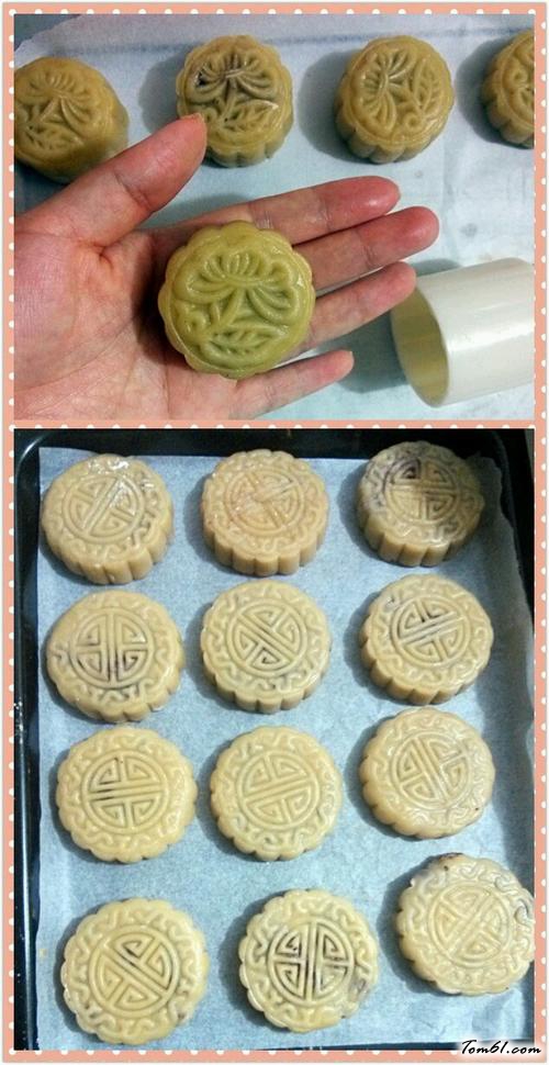 【红豆沙馅广式月饼】