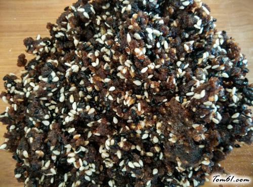 【芝麻红糖酥饼】