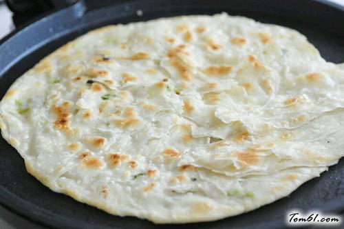 【千层葱油饼】