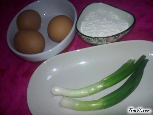 【鸡蛋葱花饼】