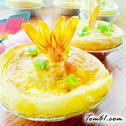鲜虾蛋挞的做法