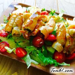 紫苏芝士猪肉卷的做法