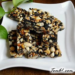 花生黑芝麻糖的做法