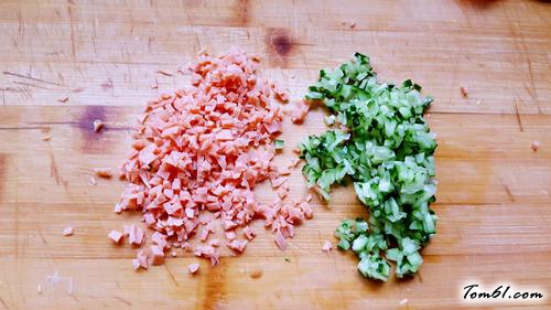 【黄瓜火腿鸡蛋饼】