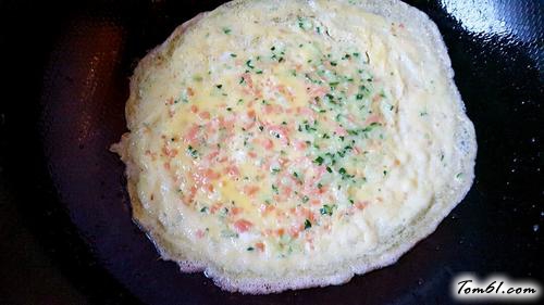 【黄瓜火腿鸡蛋饼】