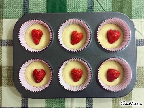 【草莓蜂蜜玛芬蛋糕】