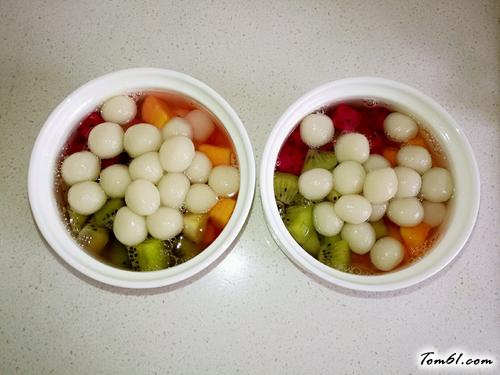 【水果小汤圆】