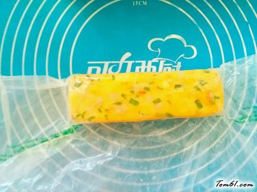 【香葱火腿肉松咸饼干】