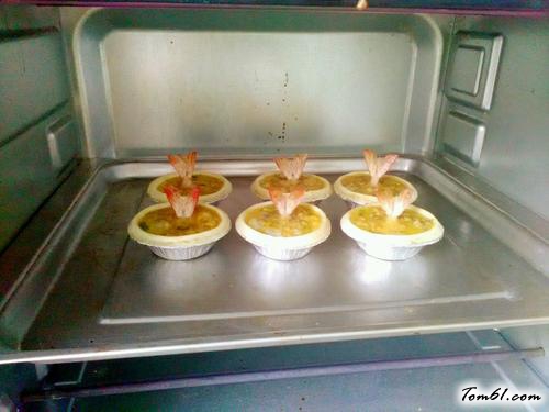 【鲜虾蛋挞】