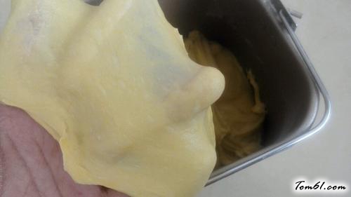 【南瓜肉松面包（无黄油)】