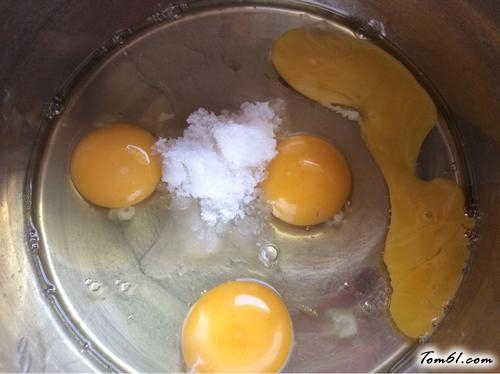 【无油无水蛋糕】