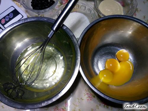 【蓝莓奶油蛋卷】