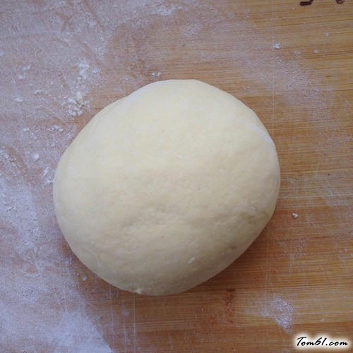 【玉米豆沙饼】