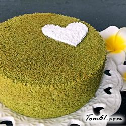 抹茶戚风蛋糕的做法