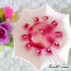 火龙果水信玄饼的做法