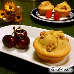 咖啡核桃麦芬蛋糕的做法