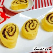 南瓜芝麻卷的做法