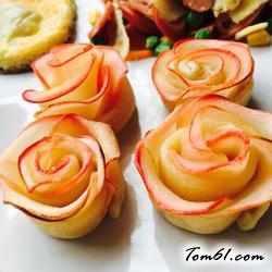 苹果玫瑰花卷的做法