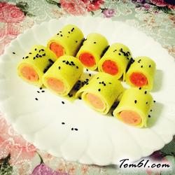 鸡蛋饼卷的做法