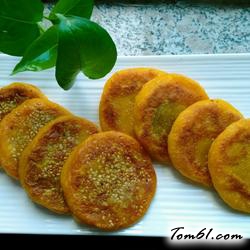 南瓜糯米饼的做法