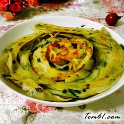 葱花鸡蛋薄饼的做法