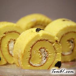 蓝莓奶油蛋卷的做法