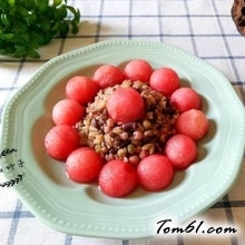 西瓜绿豆薏米爽的做法