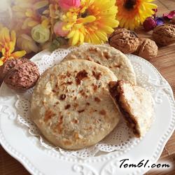 红糖核桃仁馅饼的做法