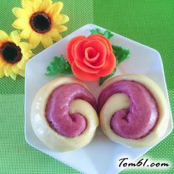 紫薯面包的做法