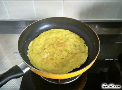 【燕麦片鸡蛋饼】