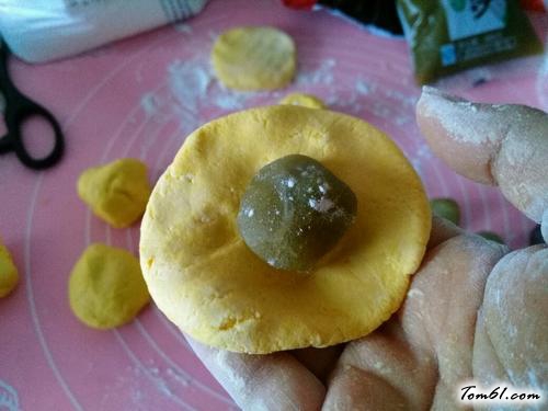 【南瓜糯米饼】