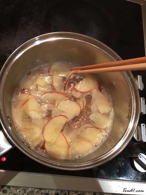 【苹果玫瑰花卷】