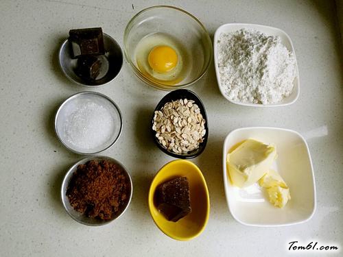 【巧克力燕麦曲奇杯】