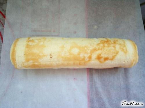 【蓝莓椰丝蛋糕卷】