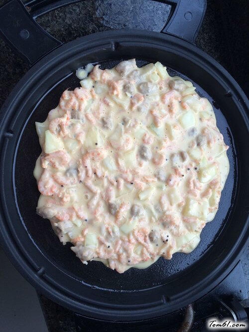 【海虾蔬菜披萨饼】