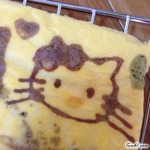 【Hello Kitty蛋糕卷】