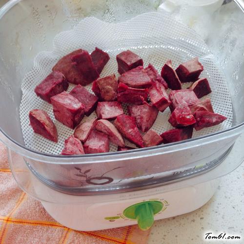 【全麦紫薯小餐包】