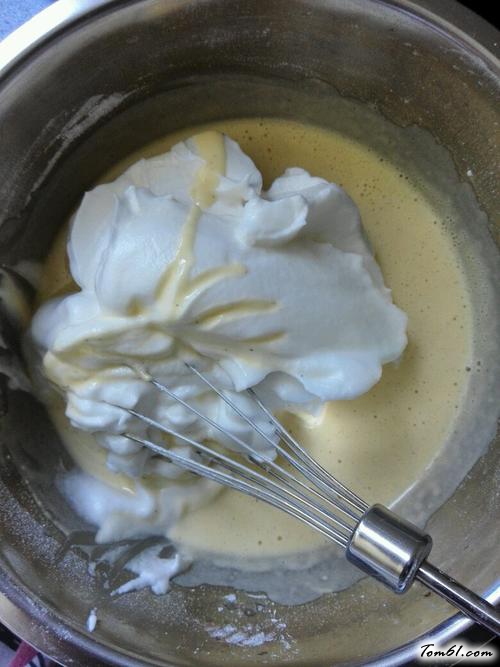 【原味大米戚风蛋糕】