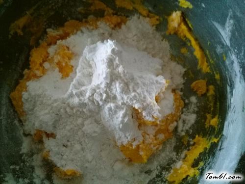 【南瓜糯米饼】