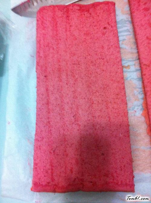 【蜜豆抹茶红丝绒蛋糕卷】