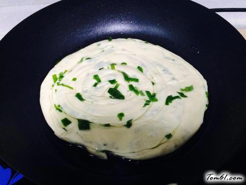 【葱花鸡蛋薄饼】