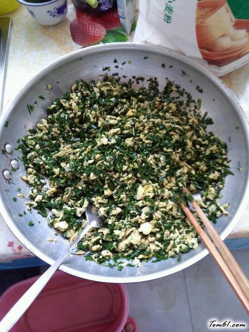 【韭菜鸡蛋馅饼】